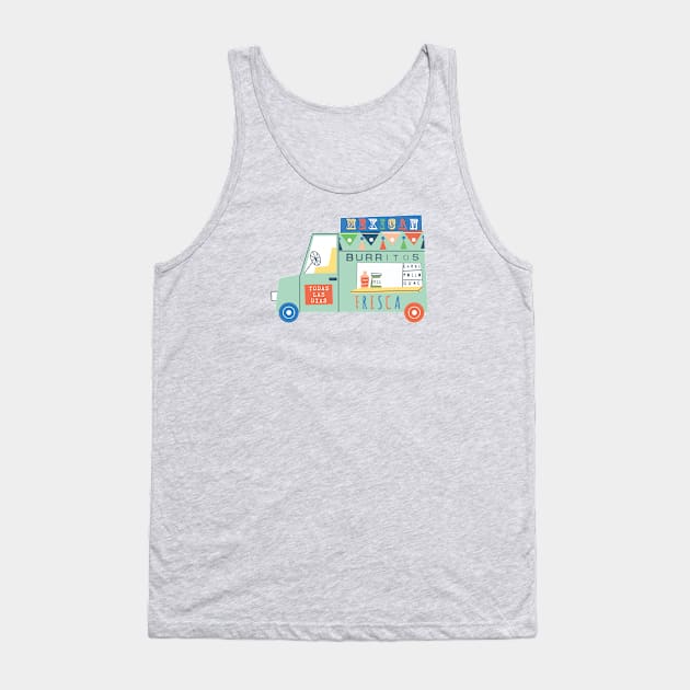 Food Truck 01 Tank Top by shinyorangedreams